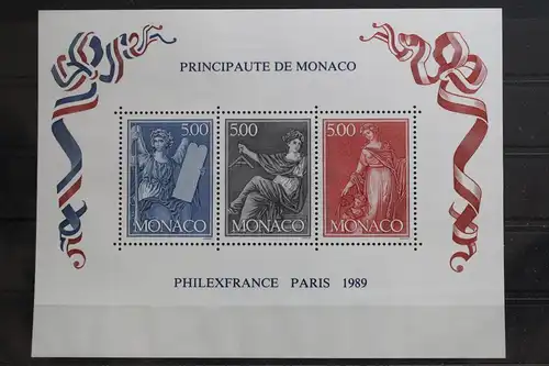 Monaco Block 45 mit 1921-1923 postfrisch #UA665