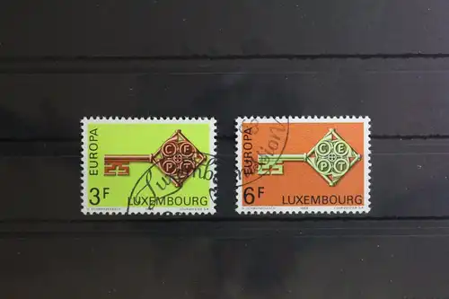 Luxemburg 771-772 gestempelt Cept #UA128