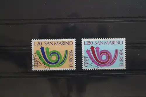 San Marino 1029-1030 gestempelt Cept #UA531