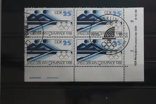 DDR 3186 DV gestempelt Druckvermerk #TZ887