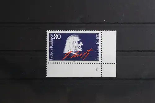 BRD 1285 postfrisch als Eckrand mit Formnummer 2 #UC355