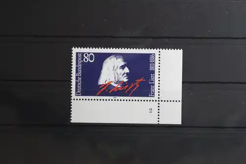 BRD 1285 postfrisch als Eckrand mit Formnummer 2 #UC352