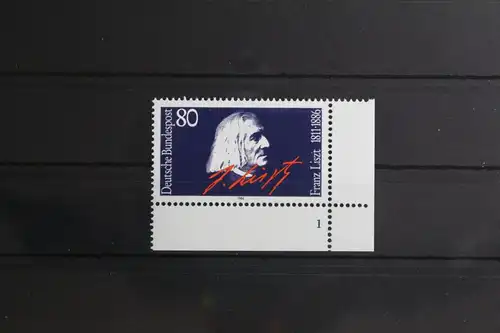 BRD 1285 postfrisch als Eckrand mit Formnummer 1 #UC359