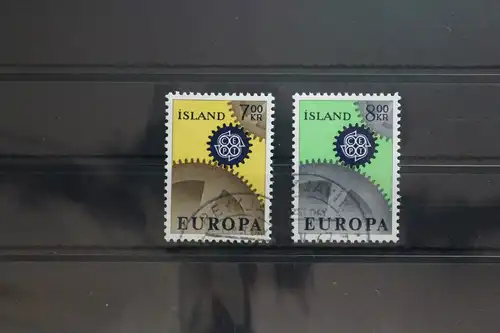Island 409-410 gestempelt Cept #UA322
