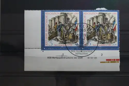 DDR 3258 DV gestempelt Druckvermerk #TZ881