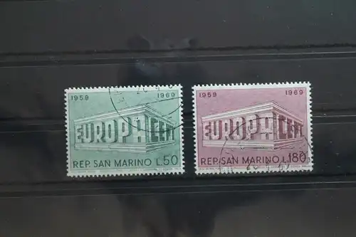 San Marino 925-926 gestempelt Cept #UA426