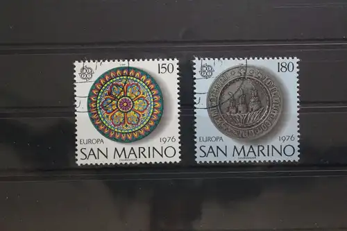 San Marino 1119-1120 gestempelt Cept #UA534