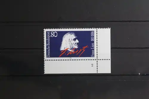 BRD 1285 postfrisch als Eckrand mit Formnummer 2 #UC353