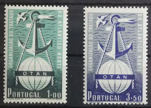 Portugal 778-779 postfrisch OTAN #UB329