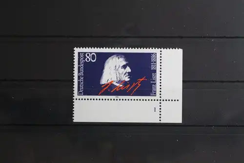 BRD 1285 postfrisch als Eckrand mit Formnummer 1 #UC357