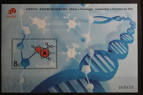 Macau Block 95 mit 1172 postfrisch #UD966