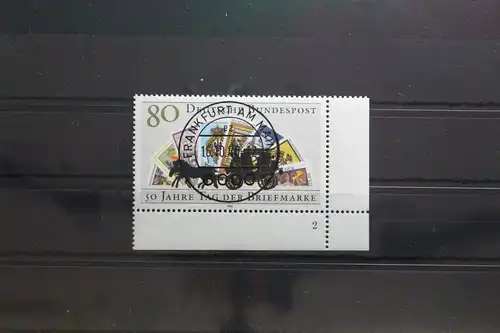 BRD 1300 gestempelt als Eckrand mit Formnummer 2 #UD152