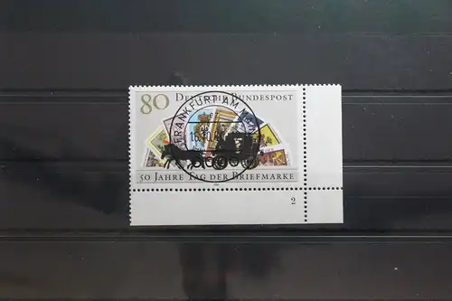 BRD 1300 gestempelt als Eckrand mit Formnummer 2 #UD153