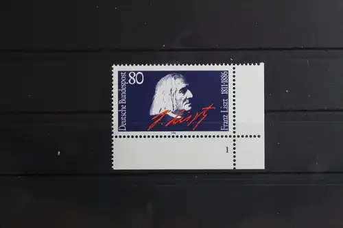 BRD 1285 postfrisch als Eckrand mit Formnummer 1 #UC358