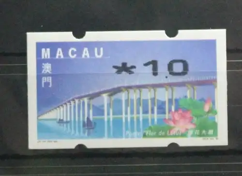 Macaua 3.II postfrisch Automatenmarken #UD184