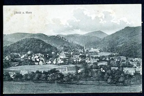 AK Ilfeld am Harz Gesamtansicht 1921 #HU239