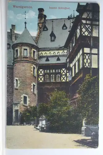 AK Wernigerode Innerer Schlosshof #PH819