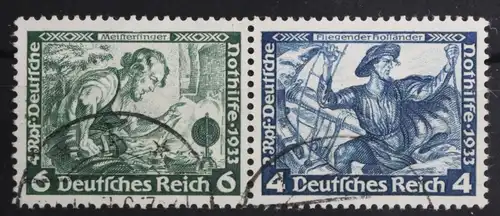 Deutsches Reich Zd W47 gestempelt Zusammendrucke #TZ219