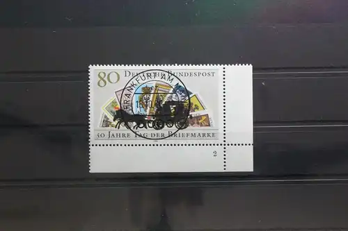 BRD 1300 gestempelt als Eckrand mit Formnummer 2 #UD155