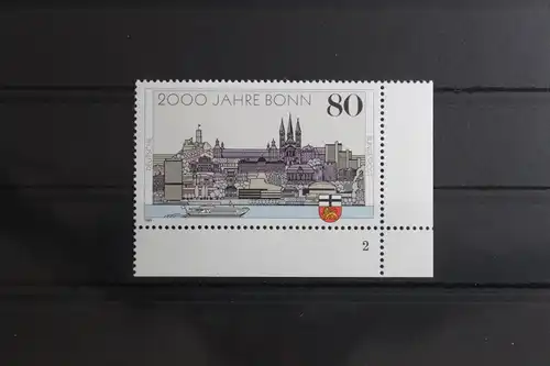 BRD 1402 postfrisch als Eckrand mit Formnummer 2 #UE553