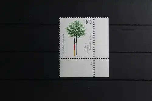 BRD 1373 postfrisch als Eckrand mit Formnummer 1 #UE054