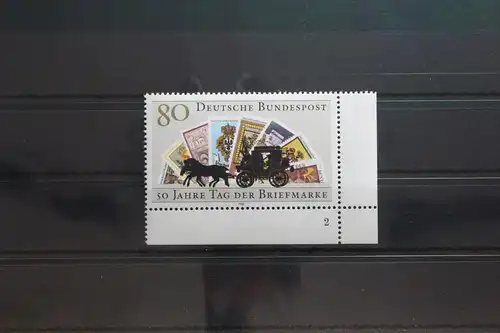 BRD 1300 postfrisch als Eckrand mit Formnummer 2 #UD150