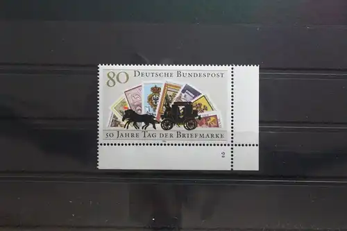 BRD 1300 postfrisch als Eckrand mit Formnummer 2 #UD151