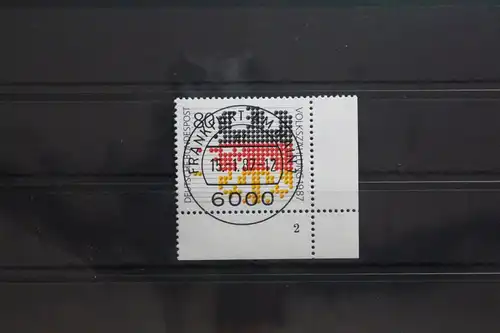 BRD 1309 gestempelt als Eckrand mit Formnummer 2 #UD239