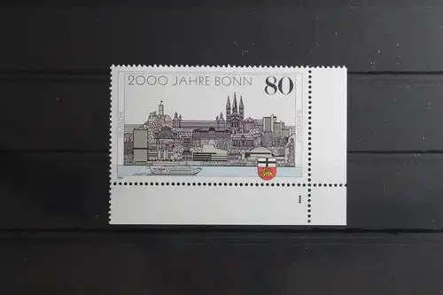 BRD 1402 postfrisch als Eckrand mit Formnummer 1 #UE549