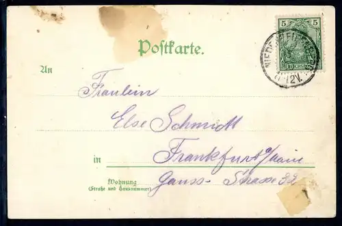 AK Feldberg im Taunus Neues Feldberghaus F. Sturm 1900 #HU300