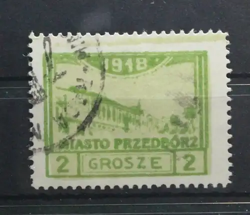 Polen Przedborz 3B gestempelt #UB846