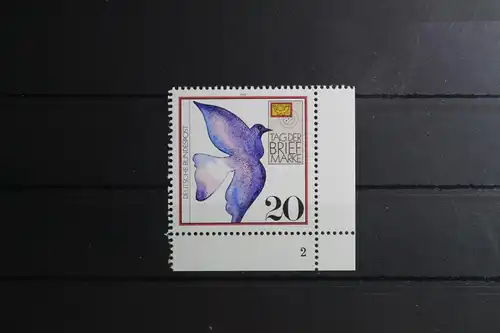 BRD 1388 postfrisch als Eckrand mit Formnummer 2 #UE415