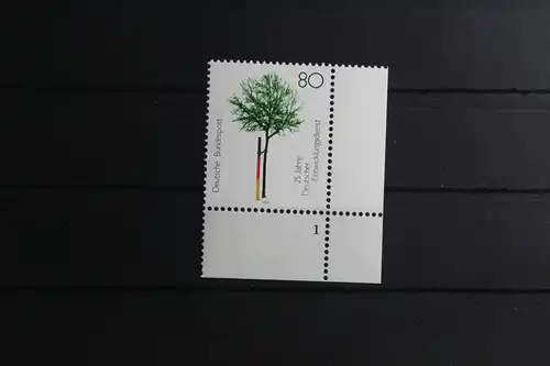 BRD 1373 postfrisch als Eckrand mit Formnummer 1 #UE052