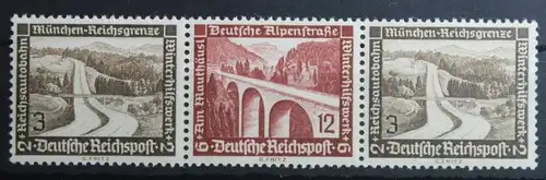 Deutsches Reich Zd W116 postfrisch Zusammendrucke #TZ252