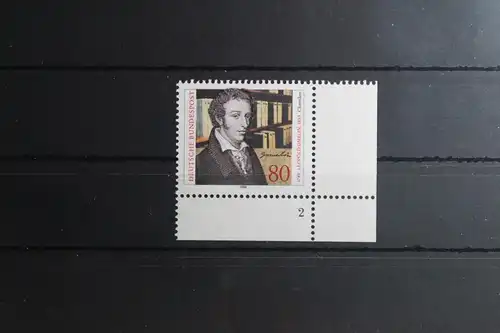 BRD 1377 postfrisch als Eckrand mit Formnummer 2 #UE375