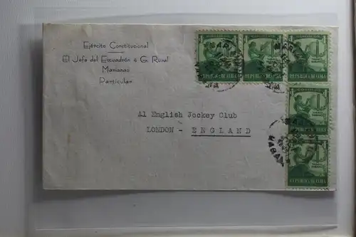 Cu (ba) auf Brief als Mehrfachfrankatur #BA409