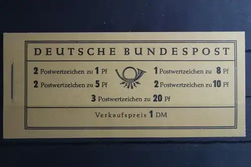 BRD MH 4 Y II RLV III postfrisch Markenheftchen mit H-Blatt 8 Y II #UF489
