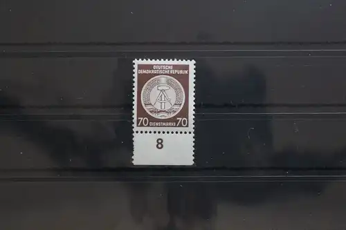 DDR Dienstmarken 27 xI XII postfrisch geprüft Weigelt BPP #UE089
