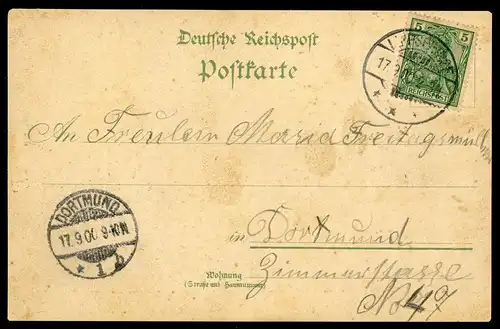 AK Bad Lippspringe Kreis Paderborn Hotel Schlepper, Odin´s Auge 1900 #HU457