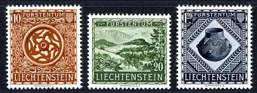Liechtenstein 319-321 postfrisch #HX040