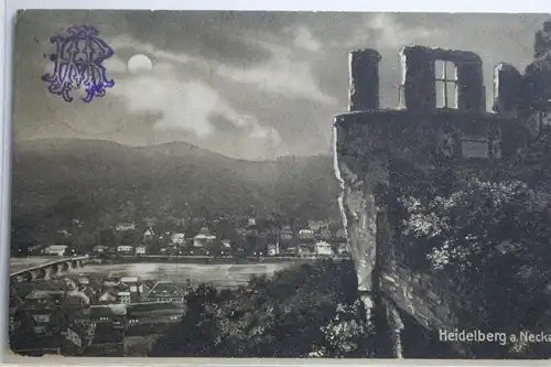 AK Heidelberg a. Neckar Ortsansicht 1914 #PH905