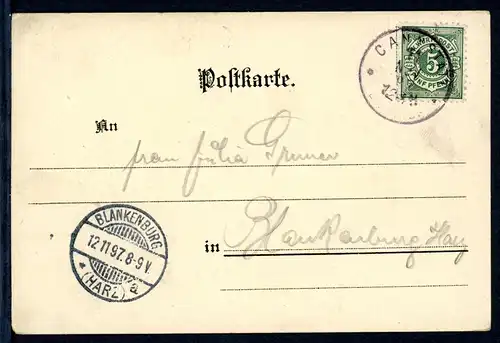 AK Rappotsweiler/ Ribeauvillé, Elsaß Ulrichsburg, Dusenbach Kapelle 1899 #HU271