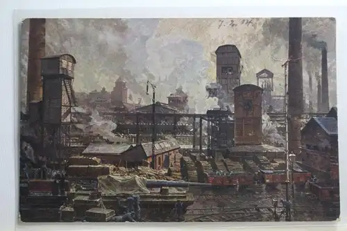 AK Essen Gußstahlfabrik -Zeche Sälzer u. Neuack 1911 #PH925