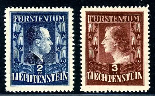 Liechtenstein 304-305 A postfrisch #HX049