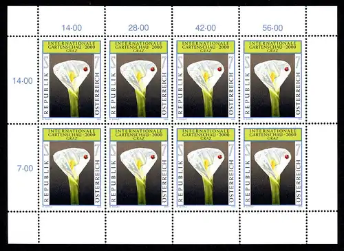 Österreich Kleinbogen 2305 postfrisch #HU415