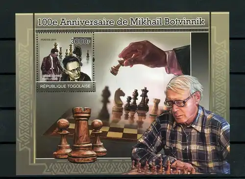 Togo Block 593 postfrisch Schach #GI971