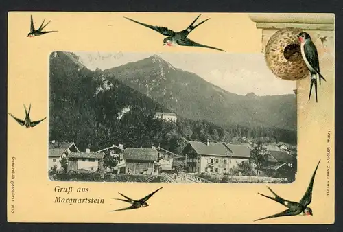 AK Marquartstein Landkreis Traunstein Totalansicht um 1920 #HX001