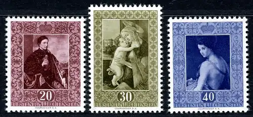 Liechtenstein 306-308 postfrisch #HX042