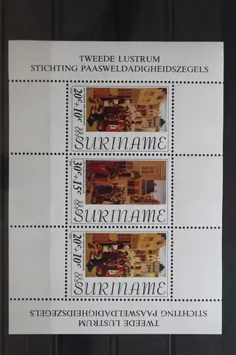 Suriname Block 2 mit 717-719 postfrisch #UE658