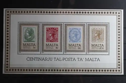 Malta Block 8 mit 719-722 postfrisch #UF645